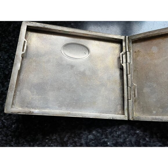 Vtg 1973 Handmade In Tlaquepaque Mexico Metal Cigarette Case One Of A Kind Beaut - Picture 6 of 8